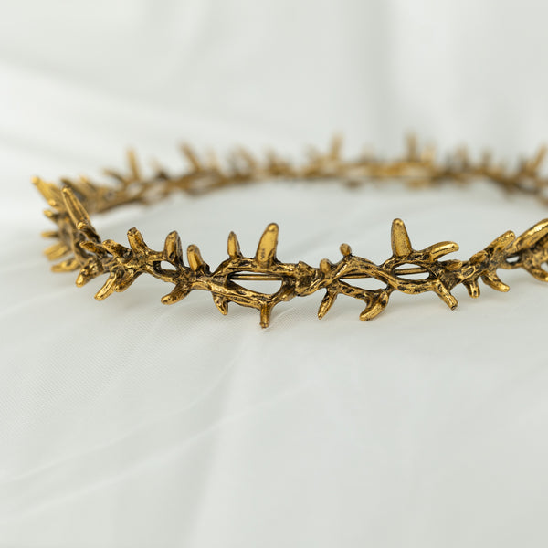 Gabriel’s Crown in Antique Gold