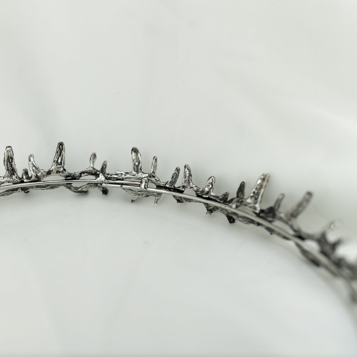 Gabriel’s Crown in Antique Silver