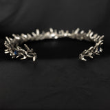 Gabriel’s Crown in Antique Silver & Blue