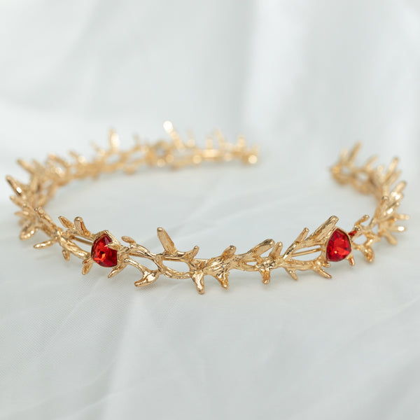 Gabriel’s Crown in Gold & Red
