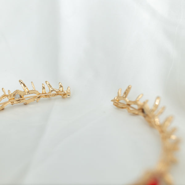 Gabriel’s Crown in Gold & Red