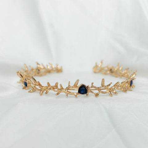 Gabriel’s Crown in Gold & Blue