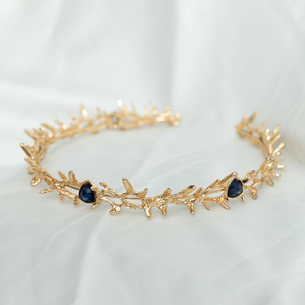 Gabriel’s Crown in Gold & Blue