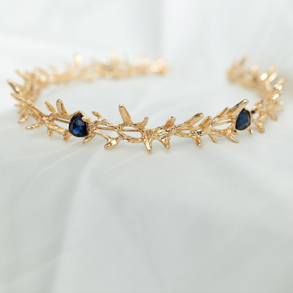 Gabriel’s Crown in Gold & Blue