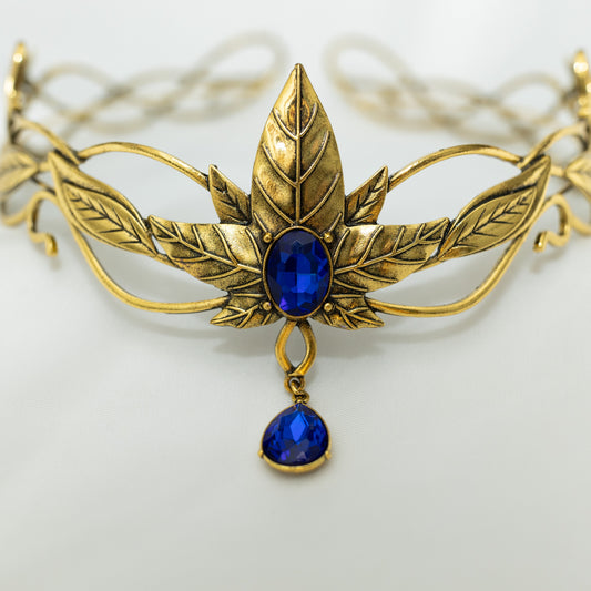 Henry's Crown in Gold & Blue