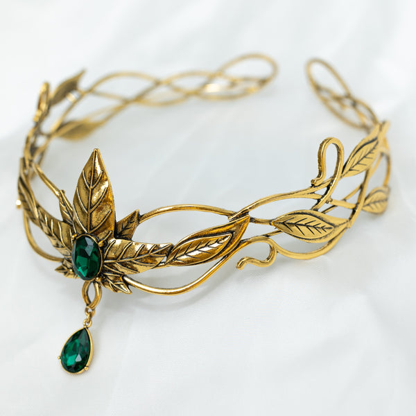Henry's Crown in Gold & Green