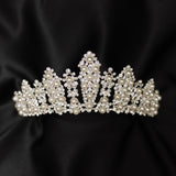 Hollis' Tiara in Silver Pearl