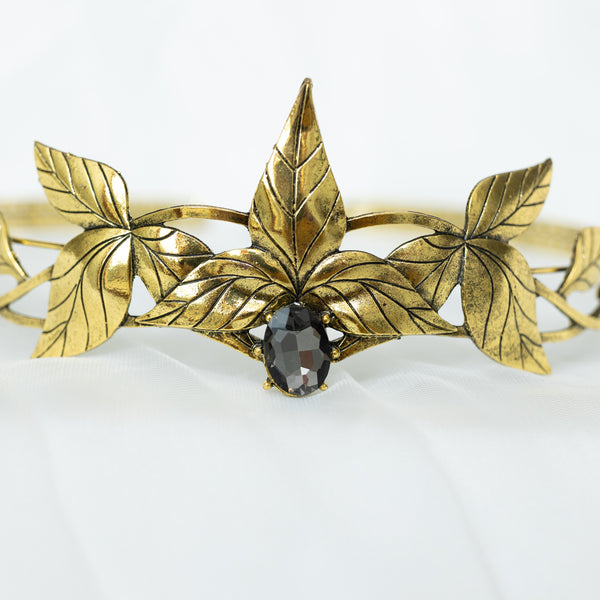 Hugo's Crown in Gray & Gold