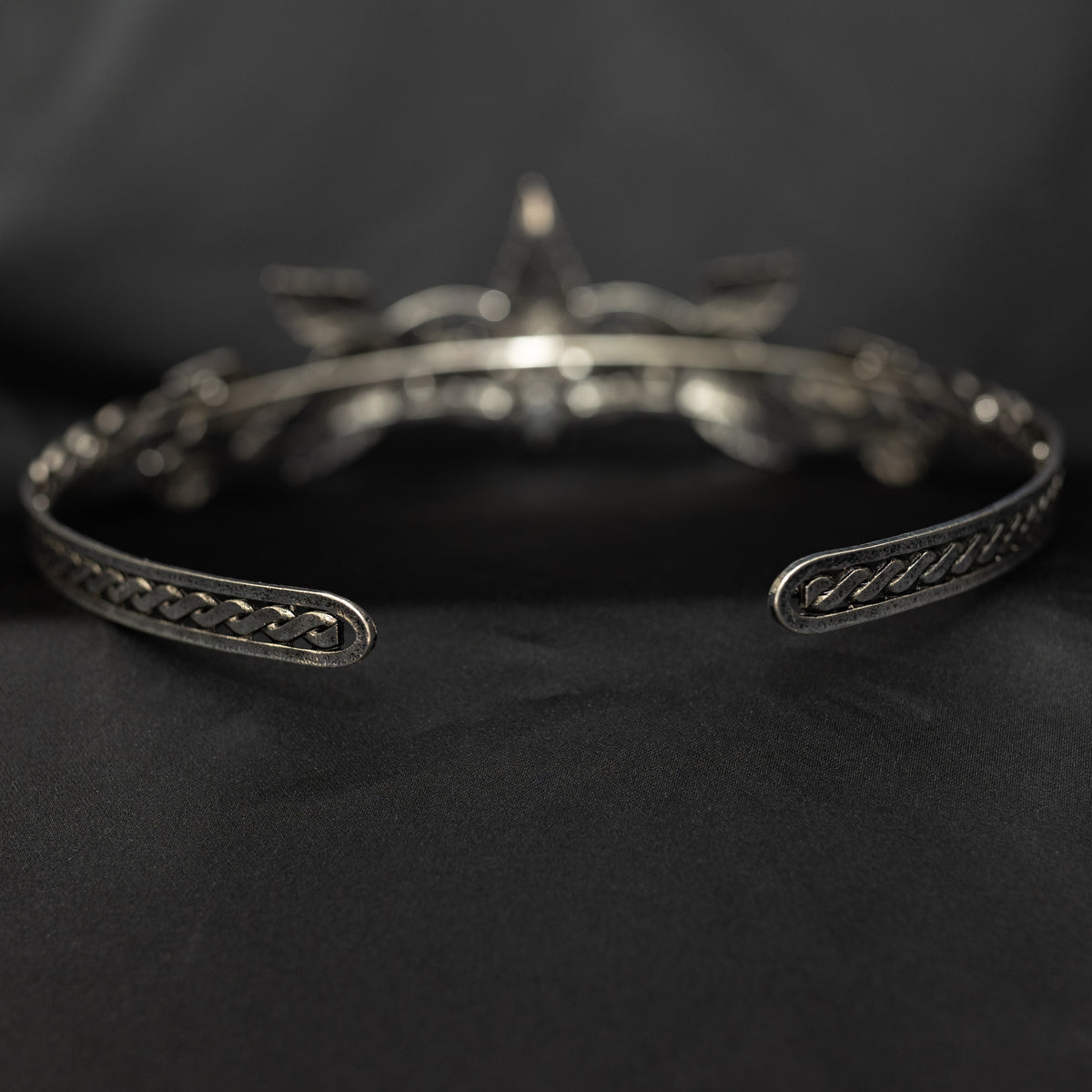 Hugo's Crown in Green & Silver