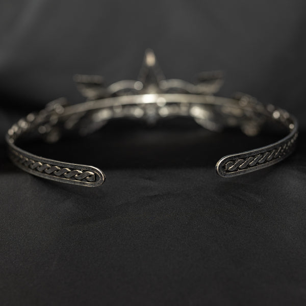 Hugo's Crown in Green & Silver