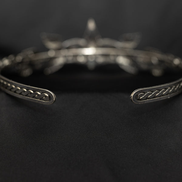 Hugo's Crown in Red & Silver