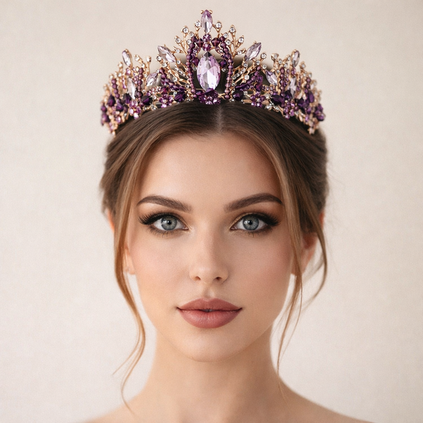 Felicity’s Tiara in Purple