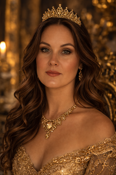Ophelia's Tiara in Gold