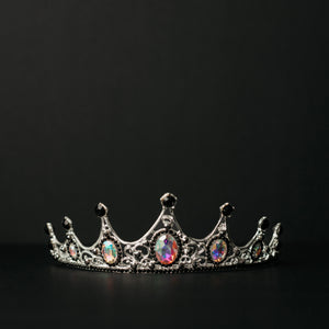 Cindy's Tiara in Opal & Silver