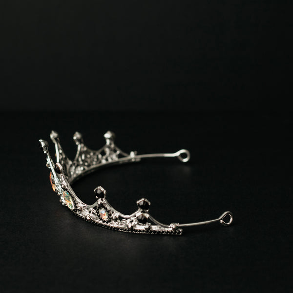 Cindy's Tiara in Opal & Silver