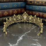 Michelle's Tiara in Red & Antique Gold