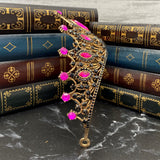 Regina's Tiara in Pink & Antique Gold