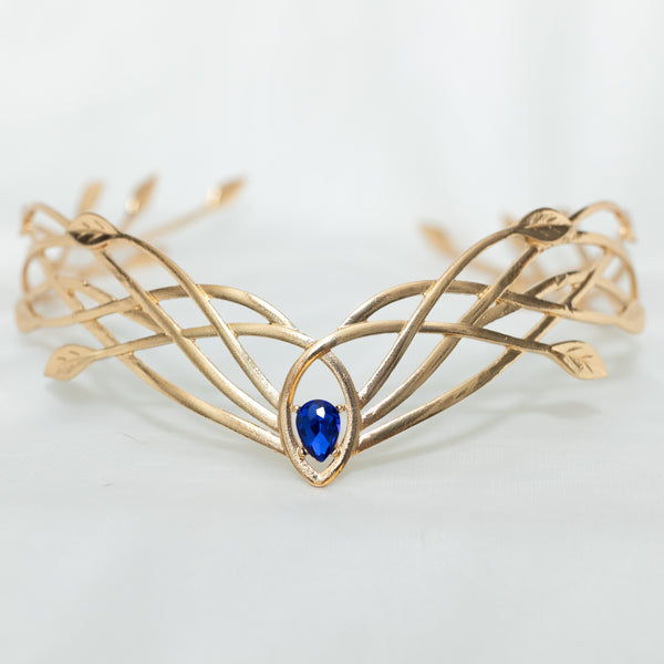 Ivan's Crown in Blue & Gold