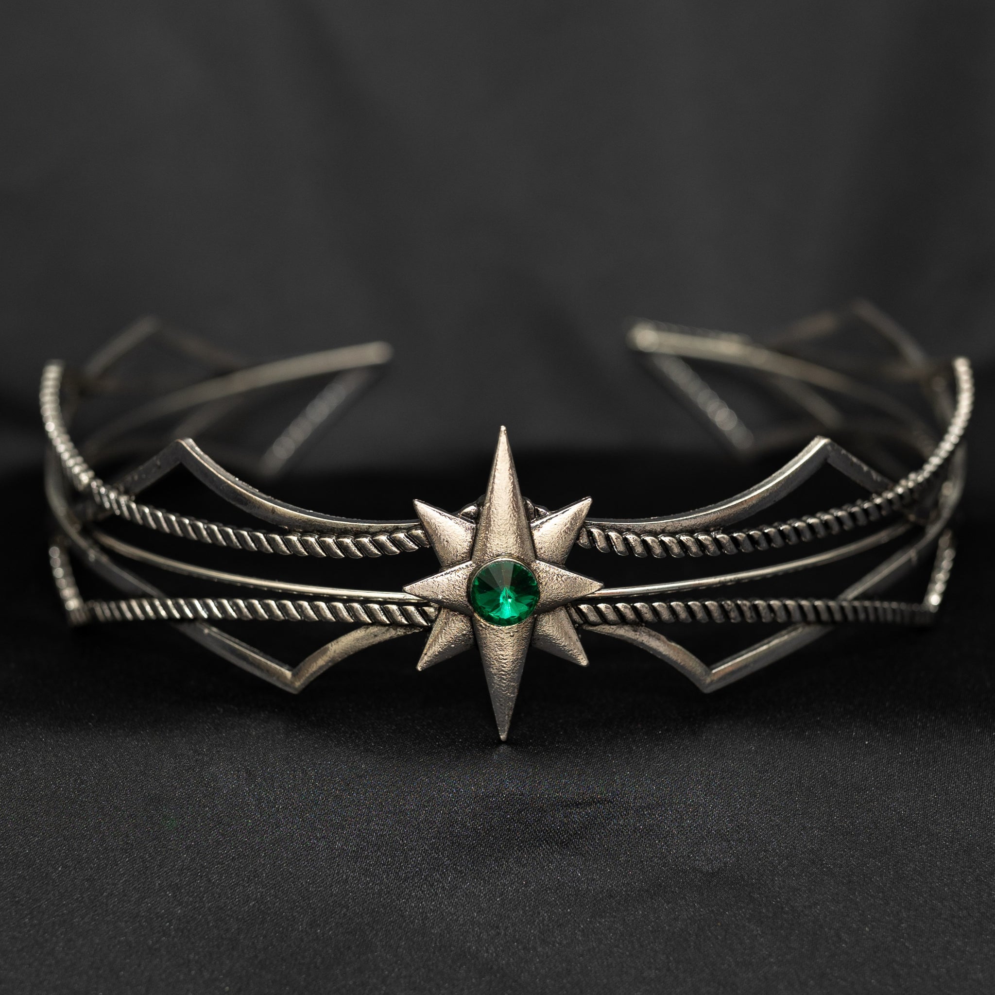 Joseph’s Crown in Green & Silver