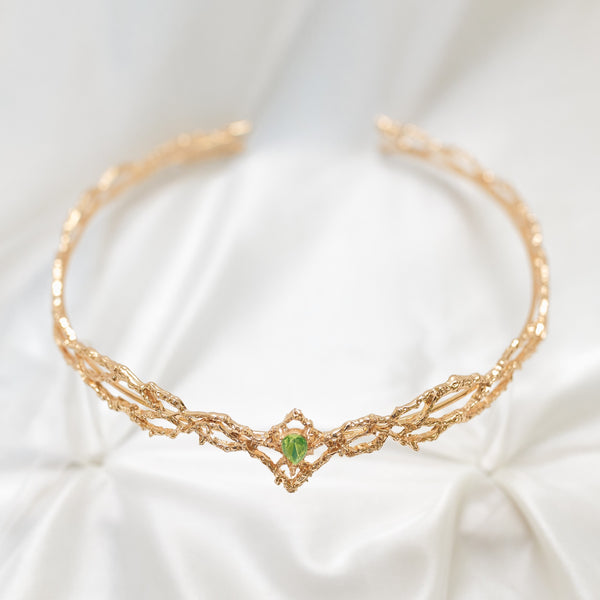 King’s Crown in Gold & Green