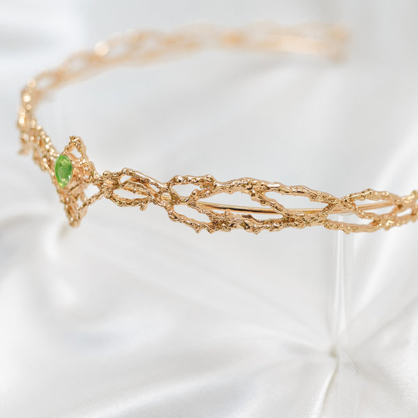 King’s Crown in Gold & Green