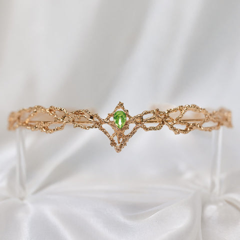 King’s Crown in Gold & Green