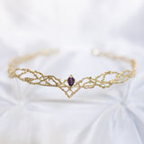 King’s Crown in Purple & Gold