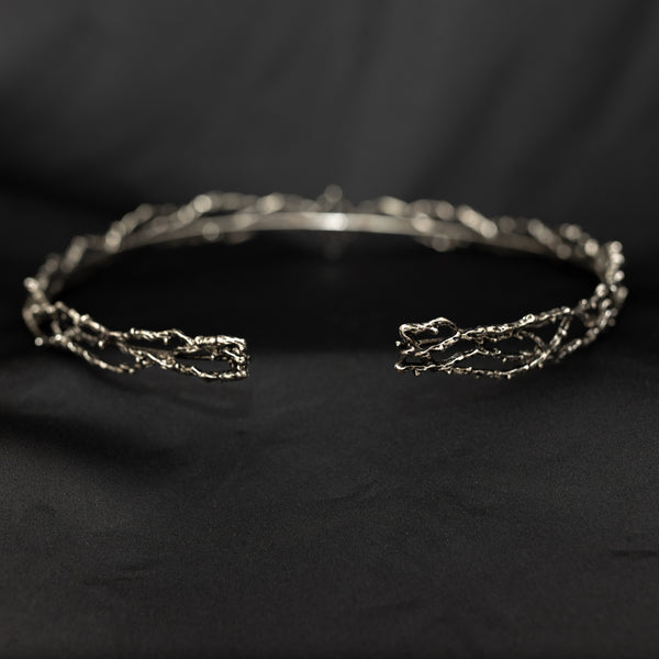 King's Crown in Silver & Green