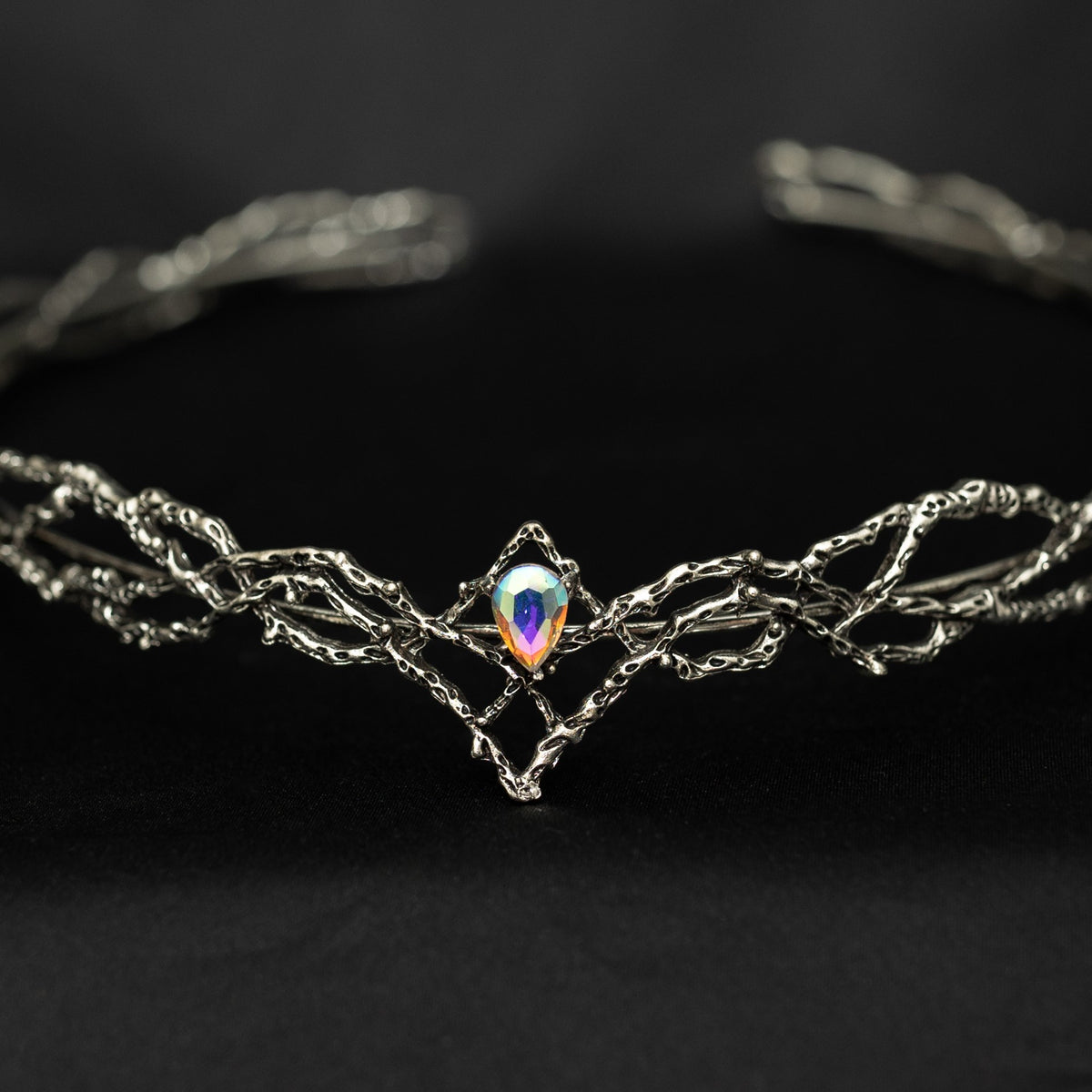 King's Crown in Opal & Silver