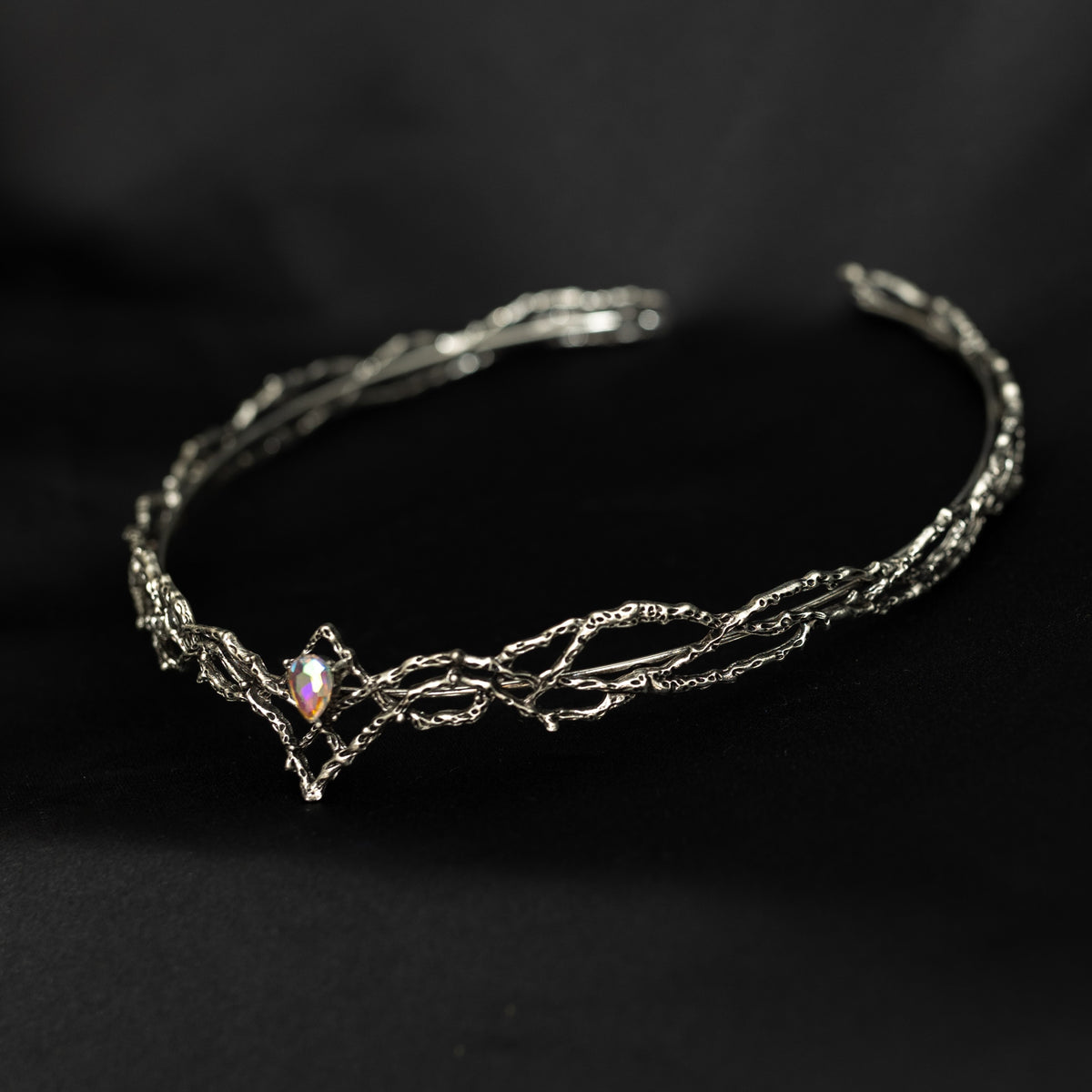 King's Crown in Opal & Silver