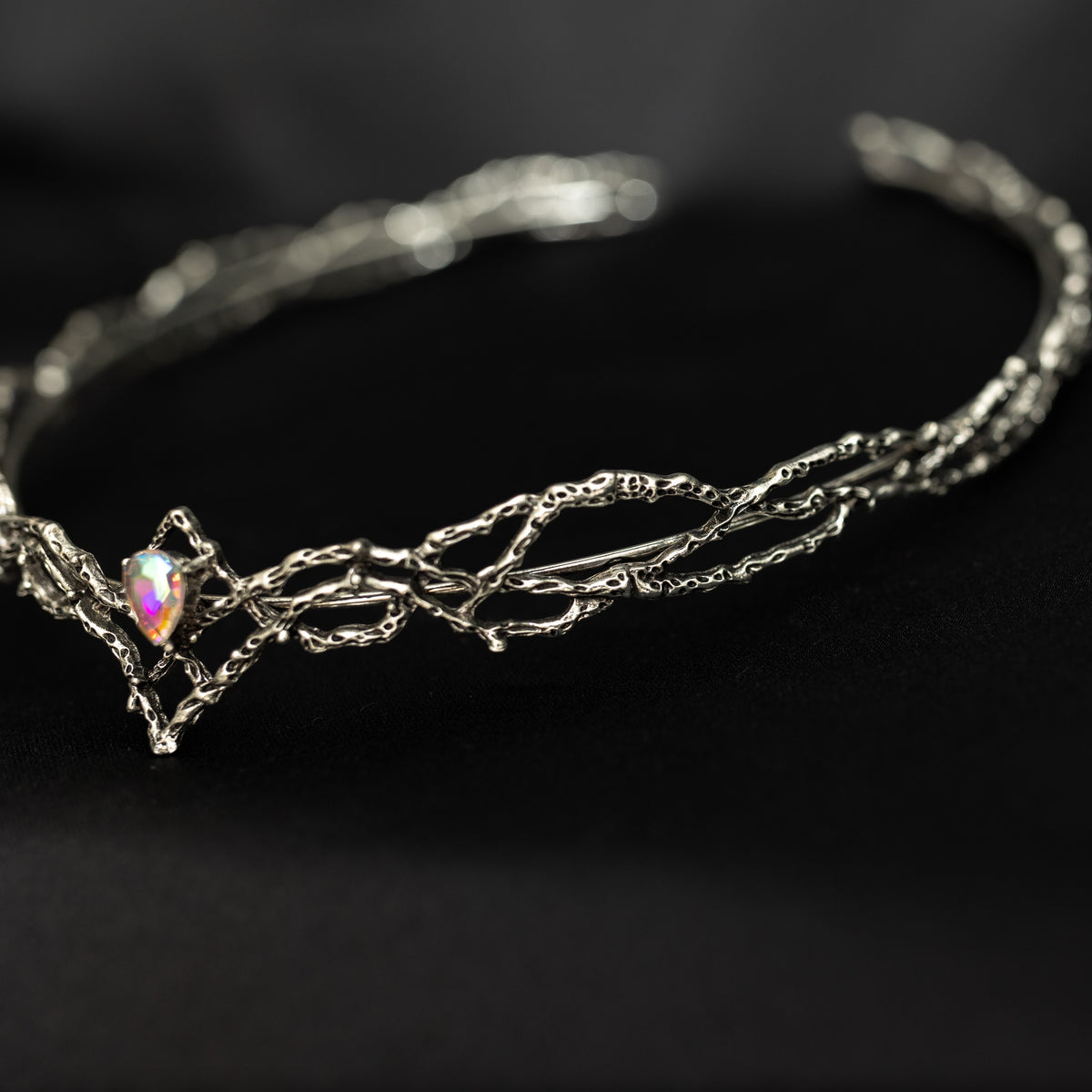 King's Crown in Opal & Silver