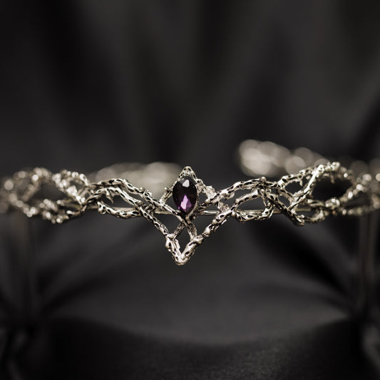 King’s Crown in Purple & Silver