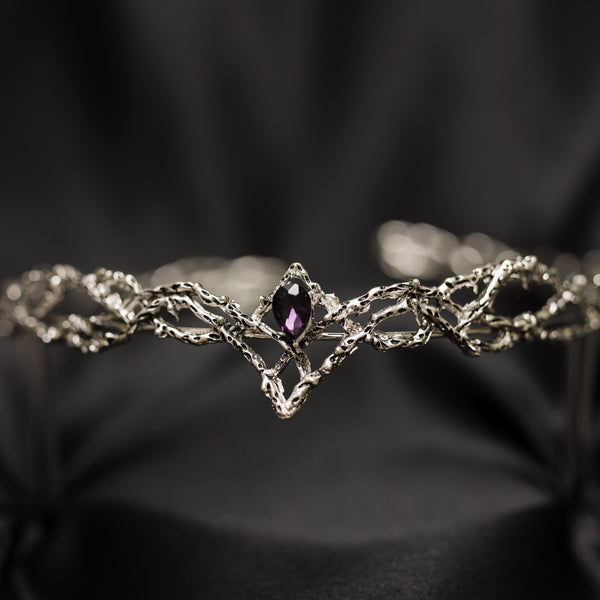 King’s Crown in Purple & Silver