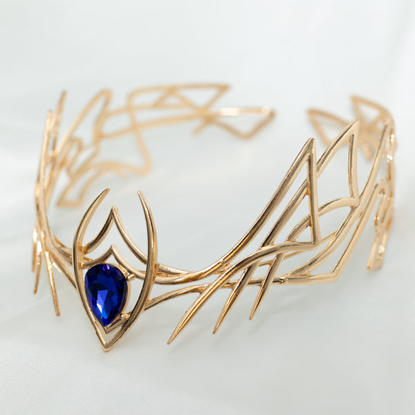 Marek's Crown in Blue & Gold
