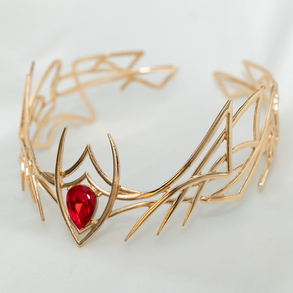 Marek's Crown in Red & Gold