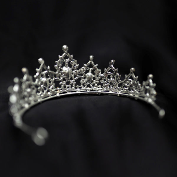 Ophelia's Tiara in Blue & Silver