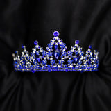 Ophelia's Tiara in Blue & Silver