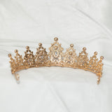 Purple Ophelia's Tiara in Lavender & Gold