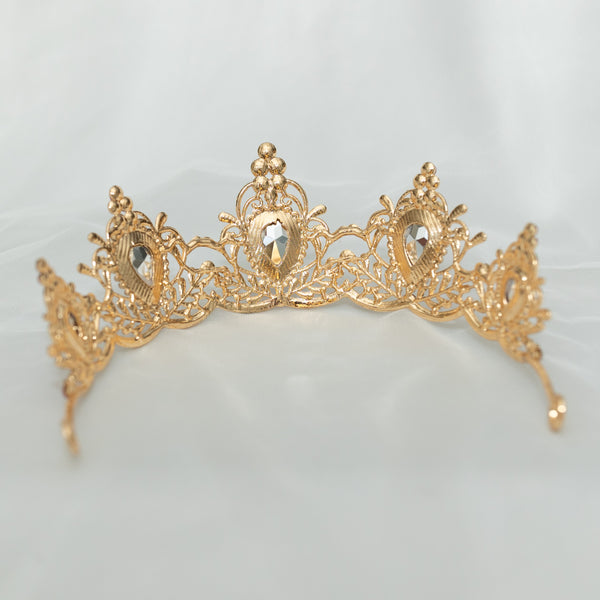 Phaedra's Tiara in Pink & Gold