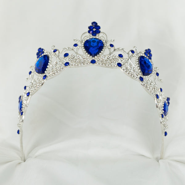 Phaedra's Tiara in Blue & Silver