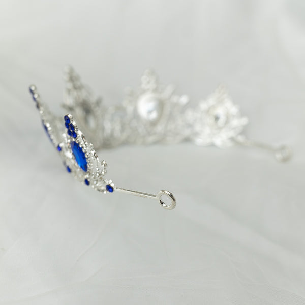Phaedra's Tiara in Blue & Silver
