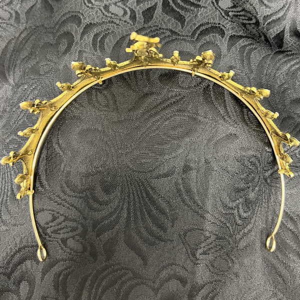 Calliope's Tiara in Green & Gold