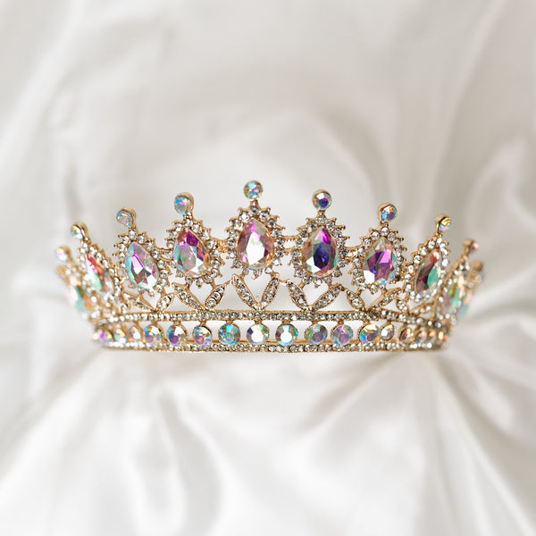 Saya's Tiara in Opal & Gold