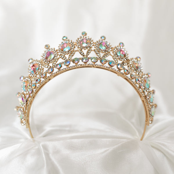Saya's Tiara in Opal & Gold