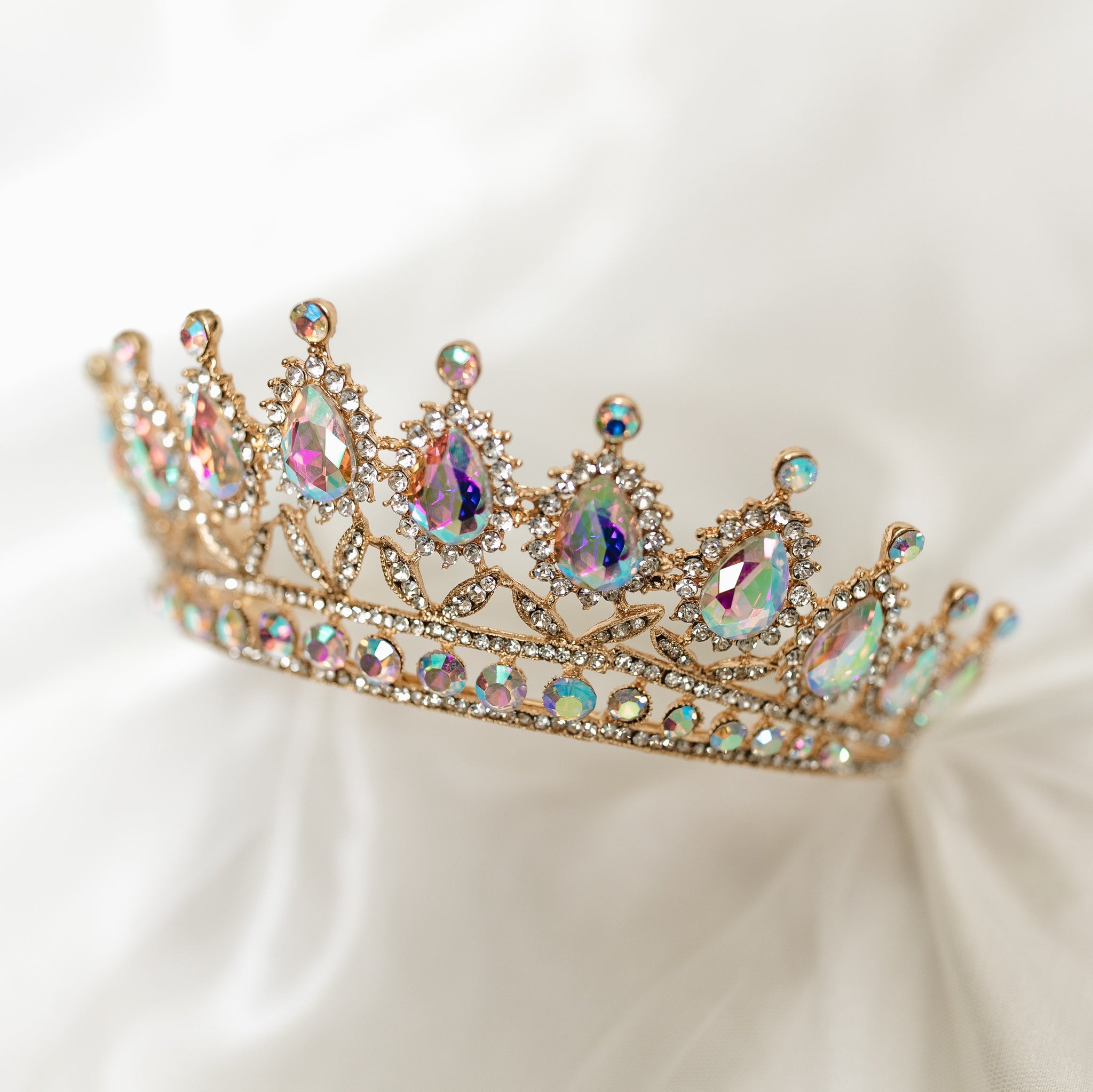 Saya's Tiara in Opal & Gold