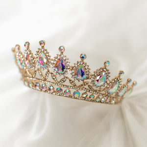 Saya's Tiara in Opal & Gold