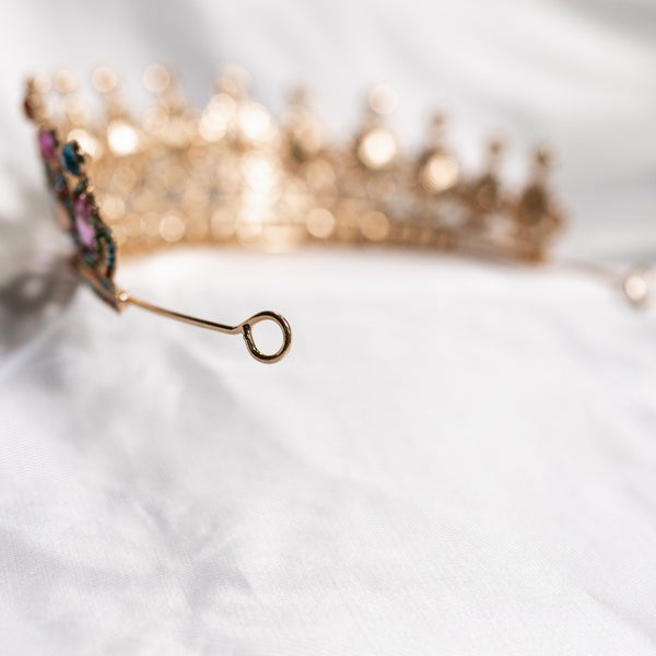 Saya’s Tiara in Gold & Multi Color