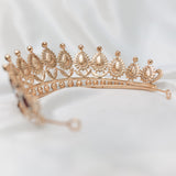 Saya's Tiara in Maroon & Gold