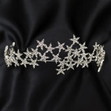 Sarah's Star Head Band in Silver