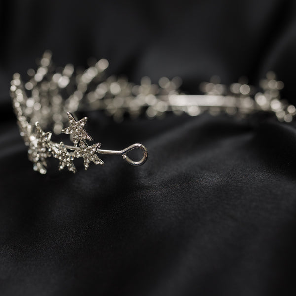 Sarah's Star Head Band in Silver